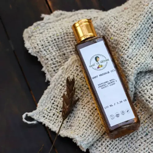 Bask in Nature's Baby Massage Oil