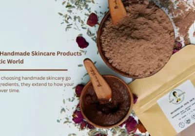 Handmade Skincare Products in a Synthetic