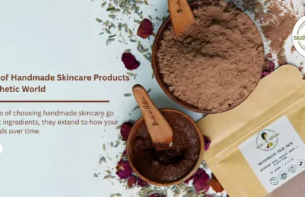 Handmade Skincare Products in a Synthetic