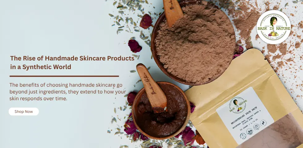 Handmade Skincare Products in a Synthetic